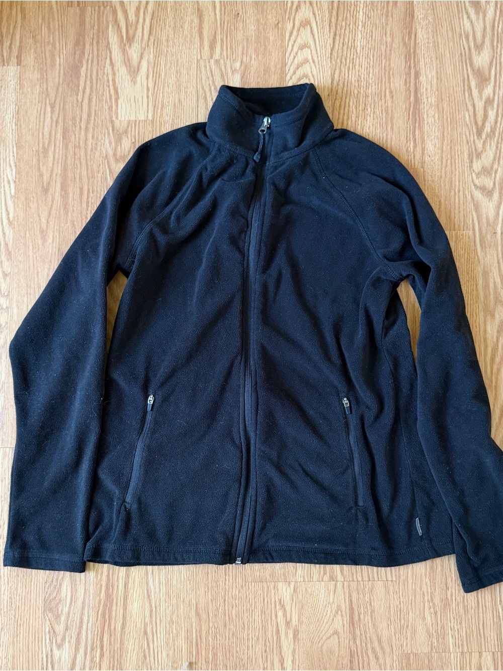 Eddie Bauer Black Women's Full-Zip Fleece Jacket